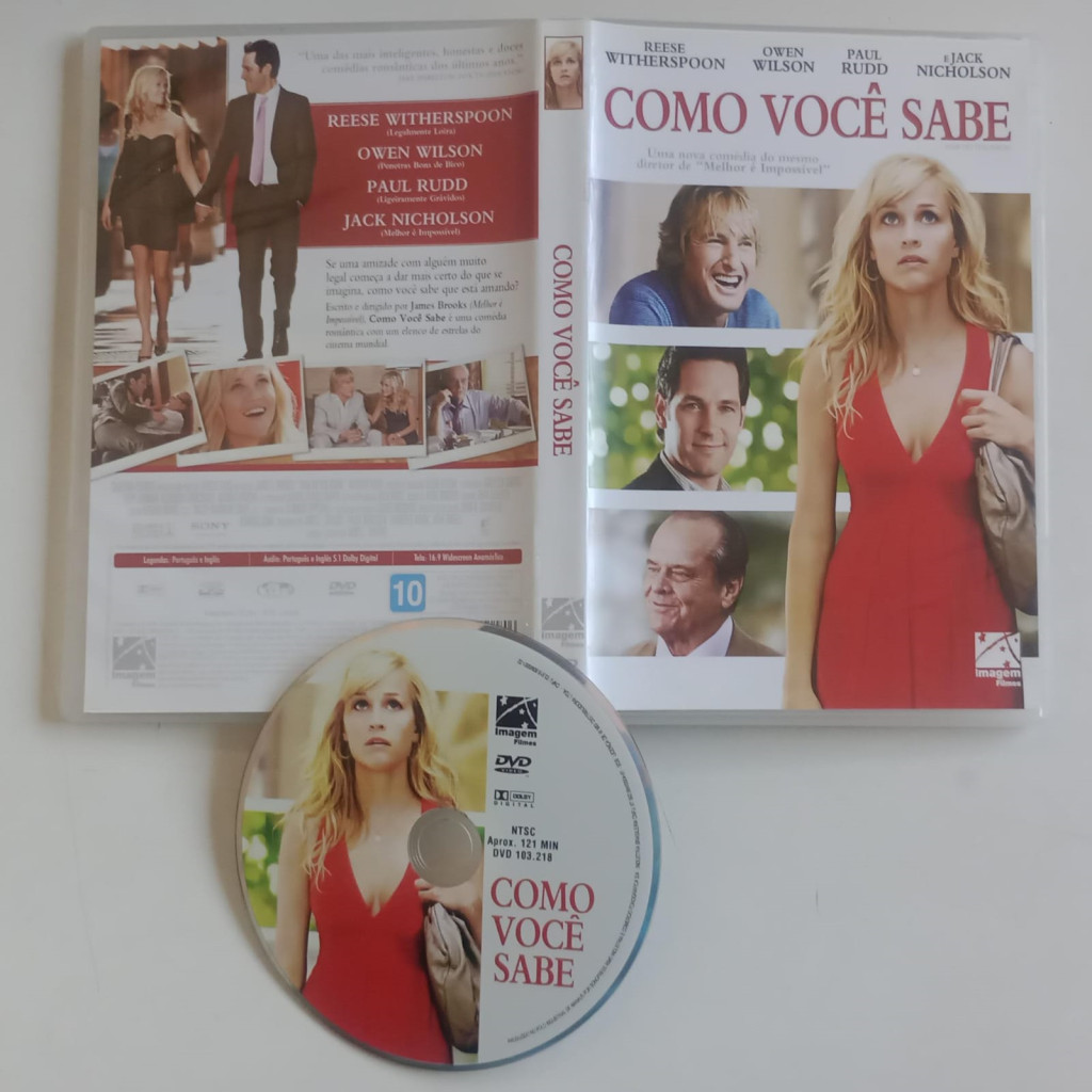 DVD COMO VOCÊ SABE editora JAMES L. BROOKS