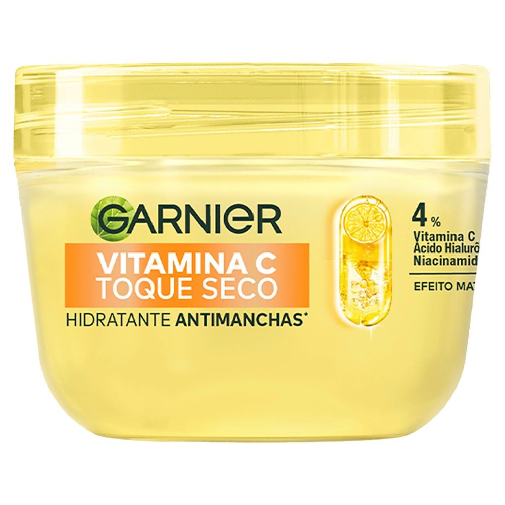 Creme Hidratante Facial Garnier Antimanchas Vitamina C Toque Seco 85g - Beauty