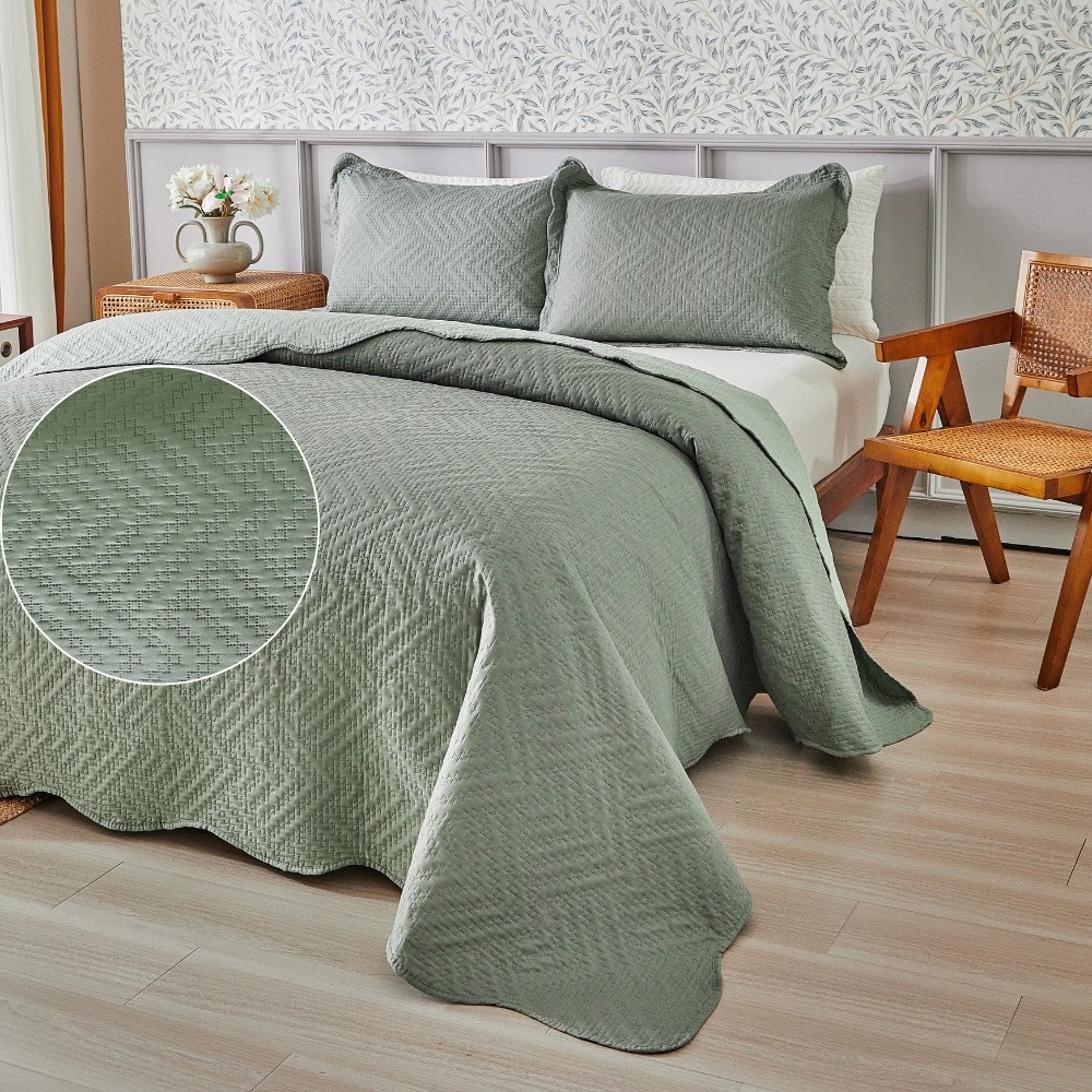 Kit Colcha Cobre Leito Liso 3 Peças Itália Dupla Face Aba Americana Tamanhos Variados em Oferta na Shopee