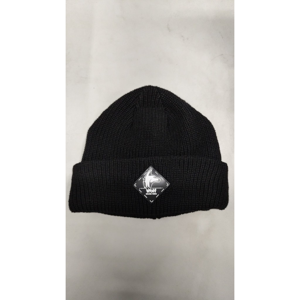 Touca Masculina Básica LOBO PLACE de Lã Forrada Para Passar o Inverno Quentinho Toca Gorro Unissex Duas Listras