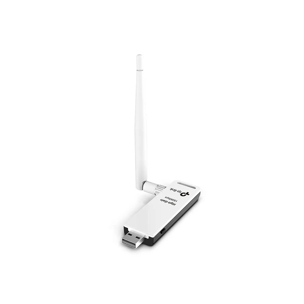Adaptador Usb Rede Wi-fi Tp-link Tl-wn722n 150mbps C/ Antena