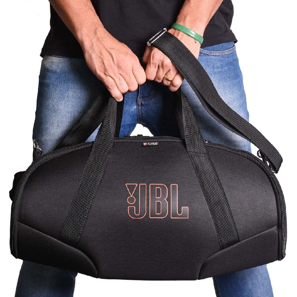 Imagem Case Estojo Bolsa Mala Para Jbl Boombox 4 C/ Bolso Alça Nova