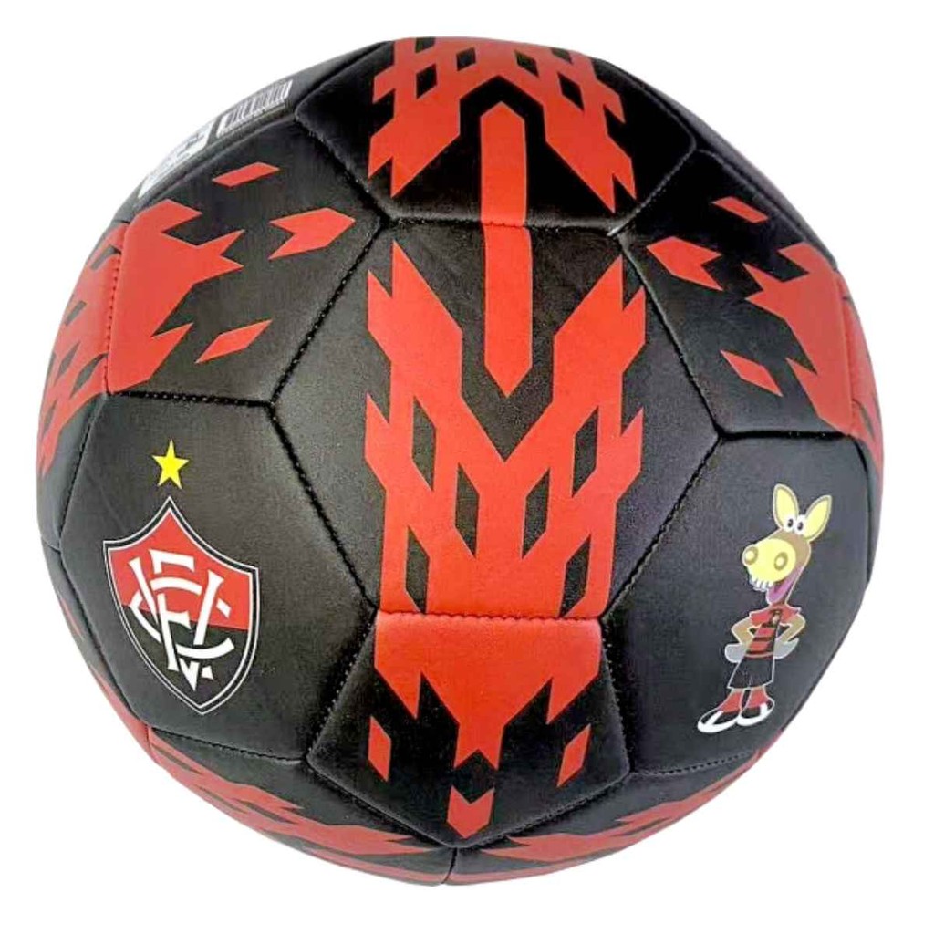 Bola Esporte Clube Vitoria Futebol Campo Oficial Licenciada n5 Cavalinhos Fantastico