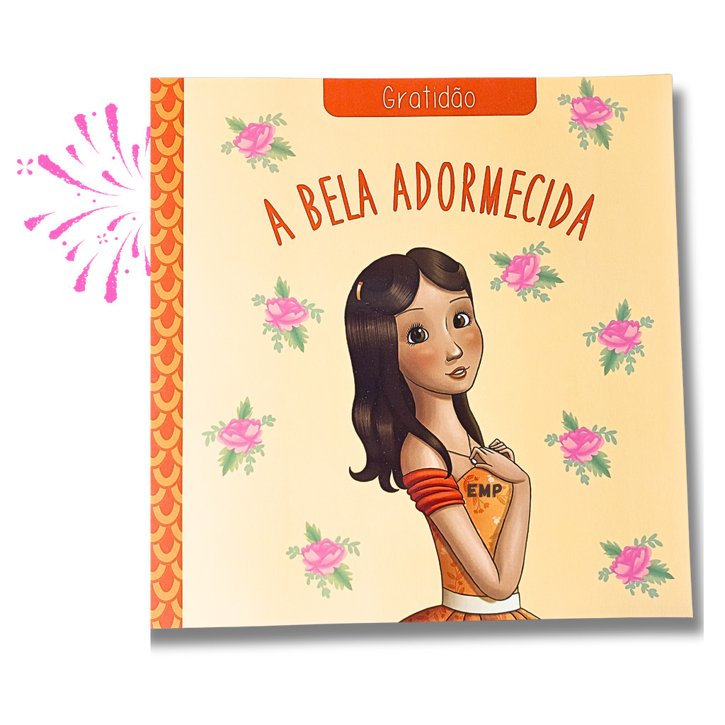 Livro Infantil Conto de Fadas Clássicos das Virtudes - A Bela Adormecida