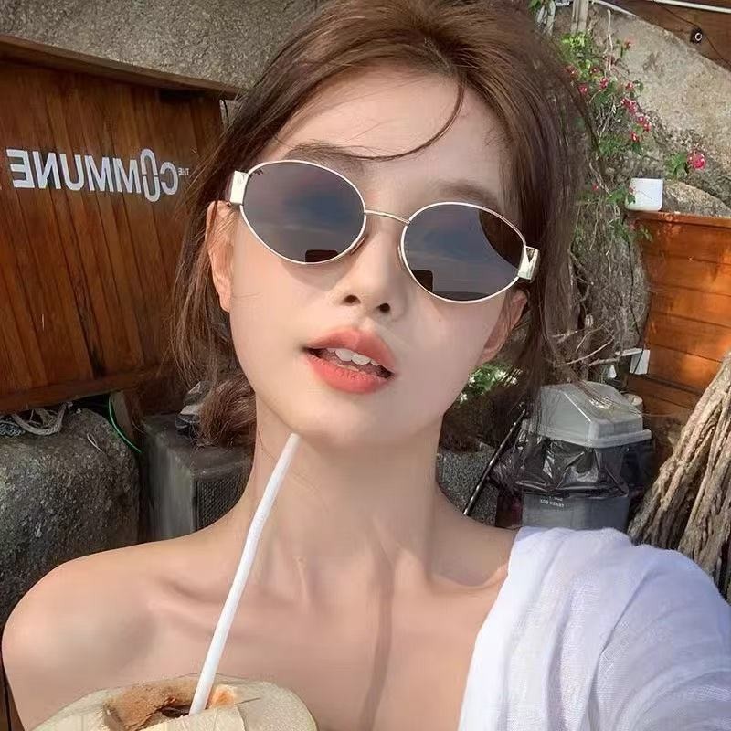 5107 Óculos de sol da moda em Oferta na Shopee