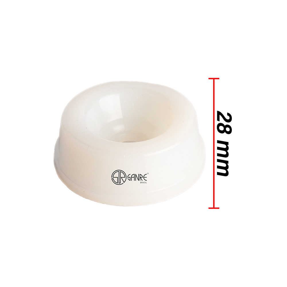 Prato Copinho Limitador Giratório Nylon Roçadeira 82mm Furo 16mm - Sanre Brasil