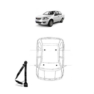 Cinto de Segurança 3 pontos dianteiro Fiat Siena em Oferta na Shopee