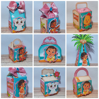 Kit Papelaria Personalizada Moana Baby Caixa Caixinha para Festa DESMONTADO em Oferta na Shopee