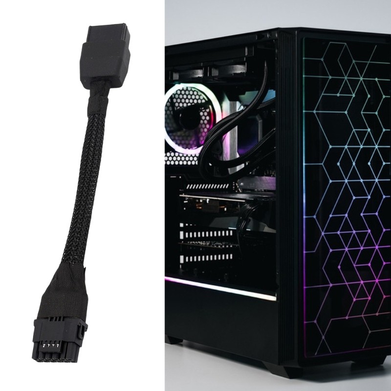 KOOL 8Pin Para 16Pin GPU Cabo Adaptador De Alimentação 600W 12VHPWR Conector Placas Gráficas RTX4090 Com Terminais Banha