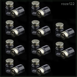 [Raze122] Recipiente Líquido Para Frasco Selado De Vidro Estéril Vazio De 20 Unidades-Transparente , 10ml 3ml