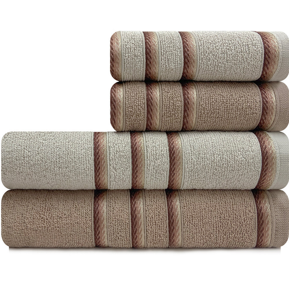 Toalhas Classic com 4 Peças Extra Macias Appel em Oferta na Shopee