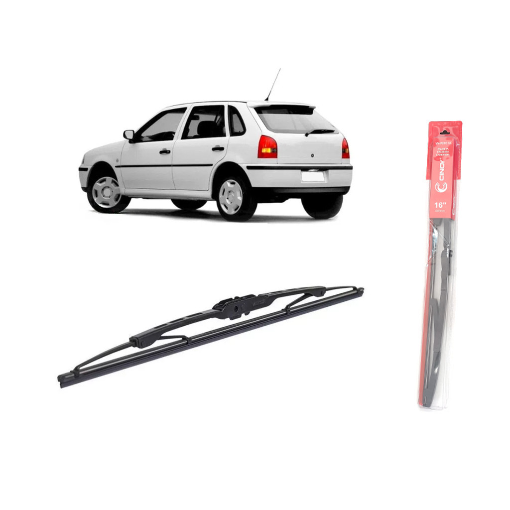 Palheta Traseira Gol G2 G3 Fiesta Idea 1996 1997 1998 1999 2000 2001 Em Diante Ferro Carenada 16 Polegadas em Oferta na Shopee