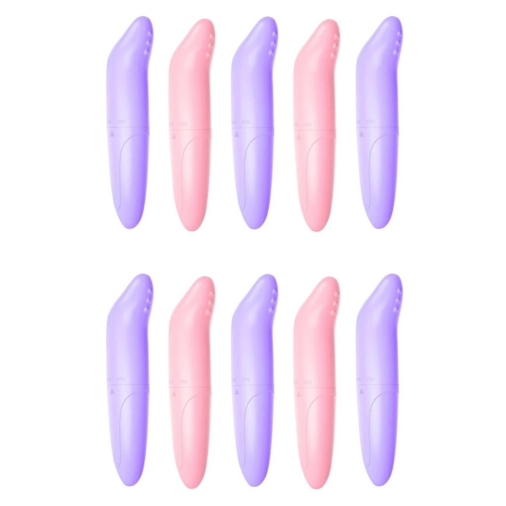 Kit Vibrador Feminino com 10 Unidades Ponto G Golfinho