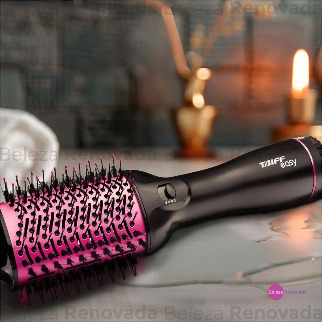 Escova Secadora Modeladora Taiff Oval Easy Pink — foto 5