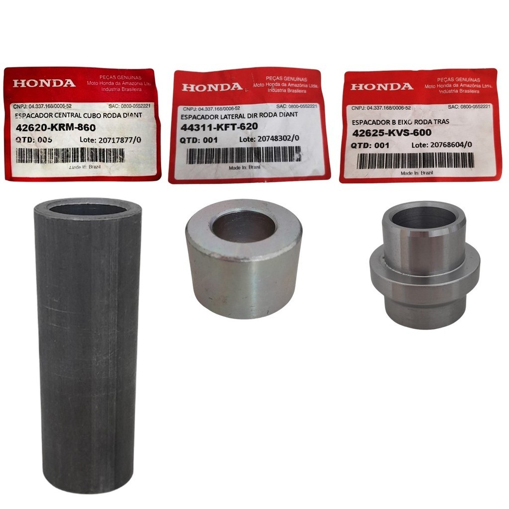Espaçador Roda Traseira Titan 150 09 Á 15/ Fan 150 10 Á 15