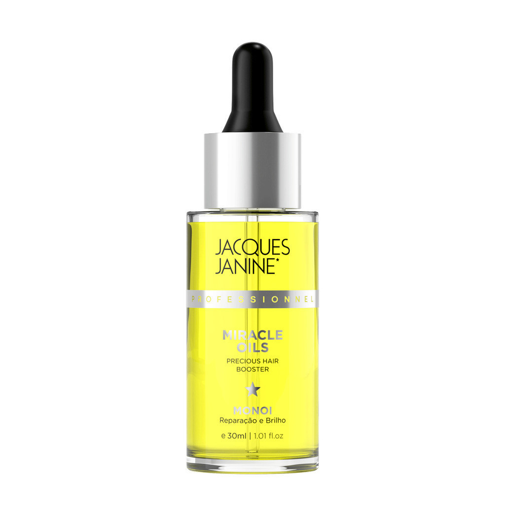Miracle Oils Monoi Reparador Jacques Janine  30ml em Oferta na Shopee