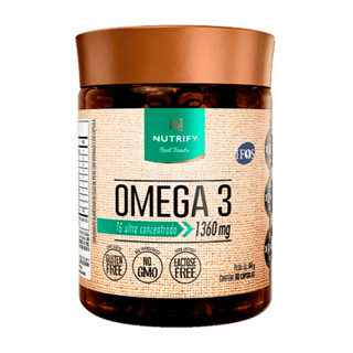 Ômega 3 Tg Ultra Concentrado 1360mg 60 CAPS Nutrify em Oferta na Shopee
