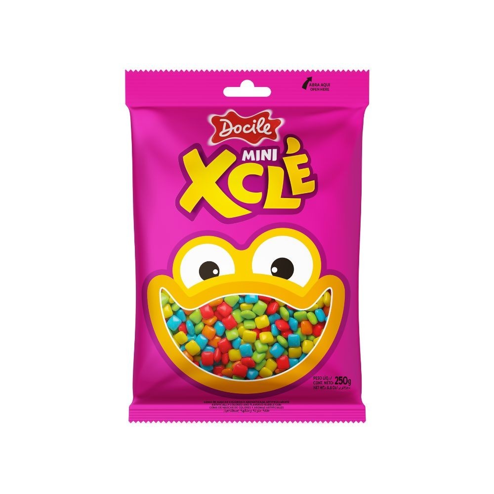 Mini Chiclete Tutti-Frutti 250g - Docile em Oferta na Shopee