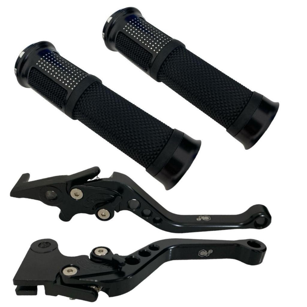 Kit Manete Esportivo + Manopla Honda Titan Fan Start 125/150/160 Ate 2024 (FREIO A DISCO) — imagem 2 de 2