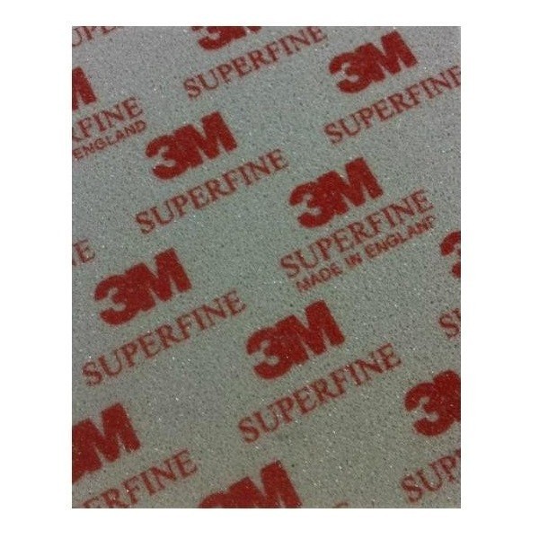 Esponja Abrasiva Automotiva 3M Superfina 114MM X 139 MM em Oferta na Shopee