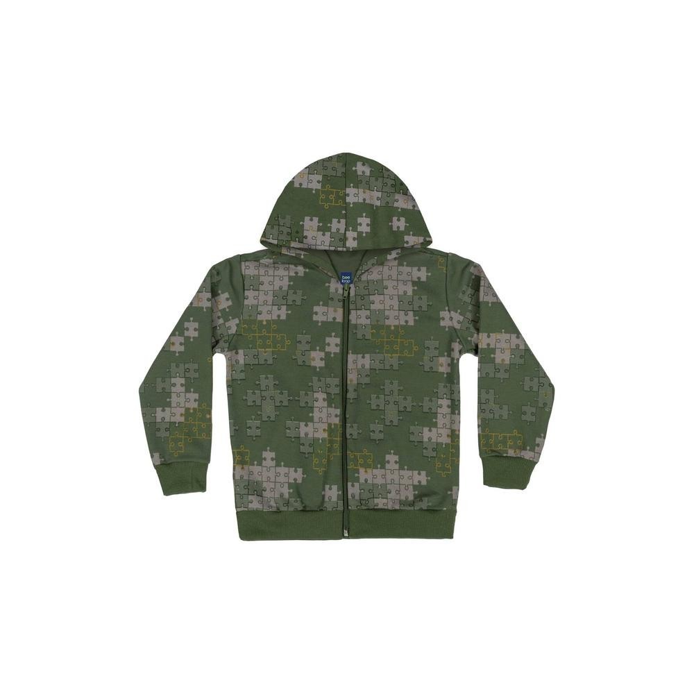 Jaqueta em Moletom Peluciado Infantil Menino Bee Loop em Oferta na Shopee