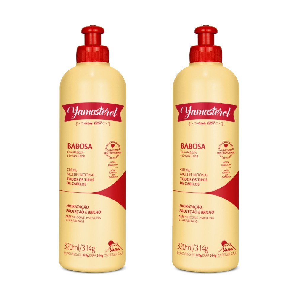 Kit 2 Yamasterol Babosa 320ml Yamá