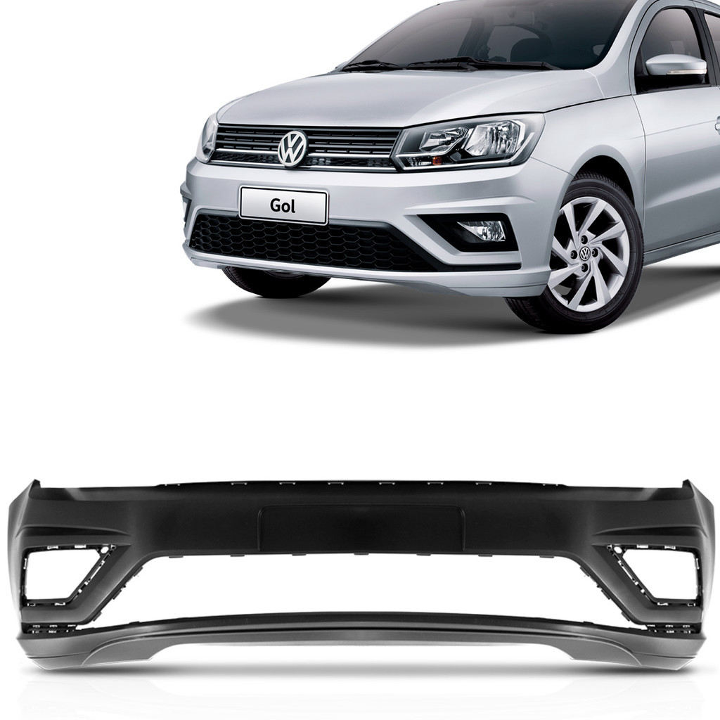 Parachoque Dianteiro Gol Voyage G8 2018 2019 2020 2021 Preto Liso