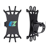 Suporte de telefone móvel de silicone de bicicleta de boa qualidade, suporte de telefone móvel de 360 graus de rotação em Oferta na Shopee