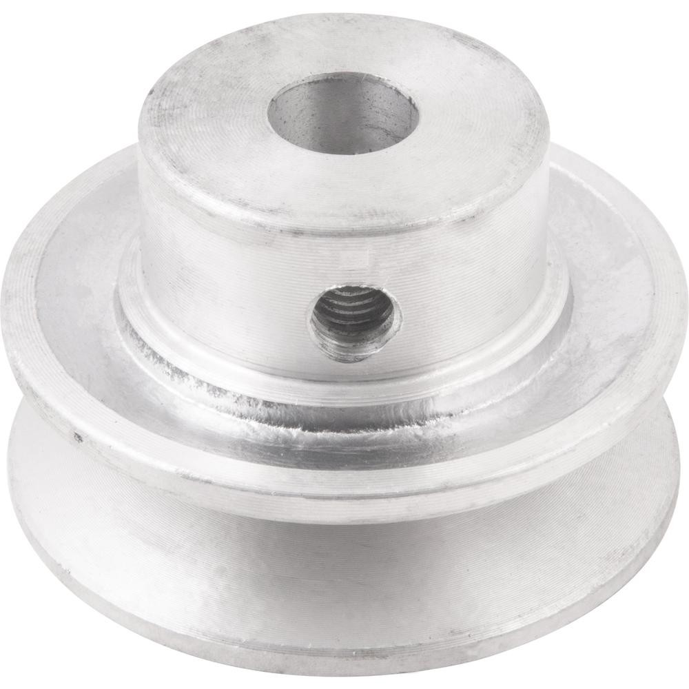 Polia de Alumínio 1 Canal Perfil a 60 mm Furo de 1/2 Vonder em Oferta na Shopee