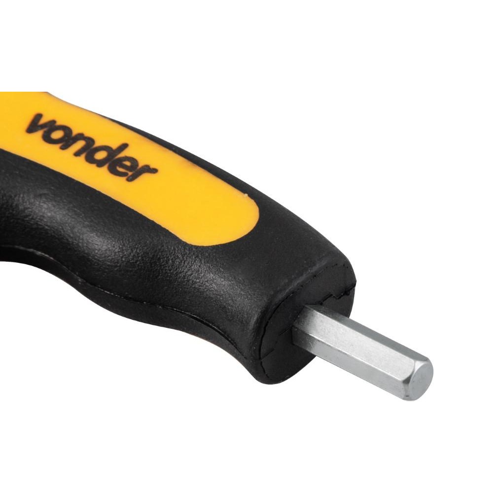 Chave Allen Abaulada 5,0Mm Com Cabo T Vonder · foto 2