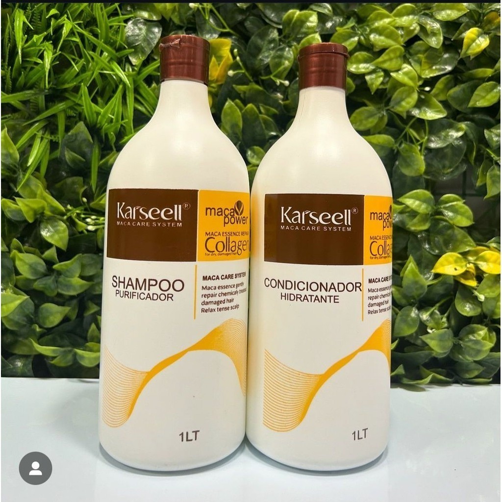 Kit Shampoo + Condicionador Karseell 1L