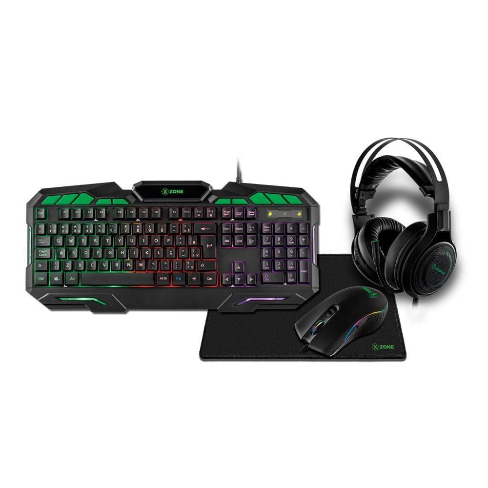 Kit Gamer 4 Em 1 Xzone - Gtc-02 Combo Gtc-02 Na 4 Em 1 - Computers & Accessories
