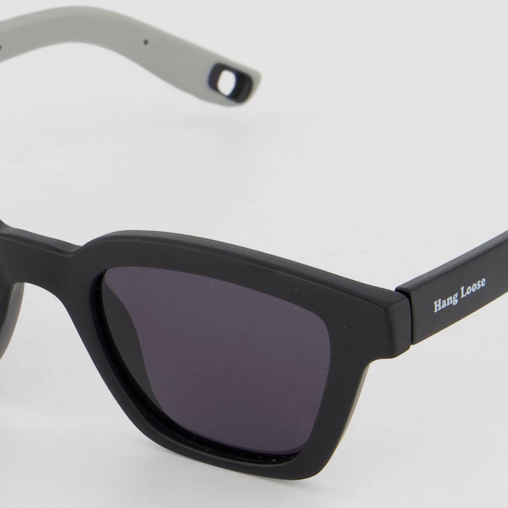 Detalhes do Óculos de Sol Hang Loose Silicon Matte Preto