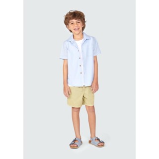 Camisa Infantil Menino Manga Curta Comfort Hering Kids em Oferta na Shopee