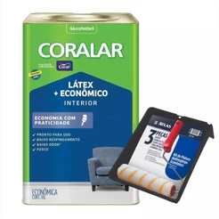 Tinta Acrilica Paredex Látex + Econômico E Kit Pintura Atlas
