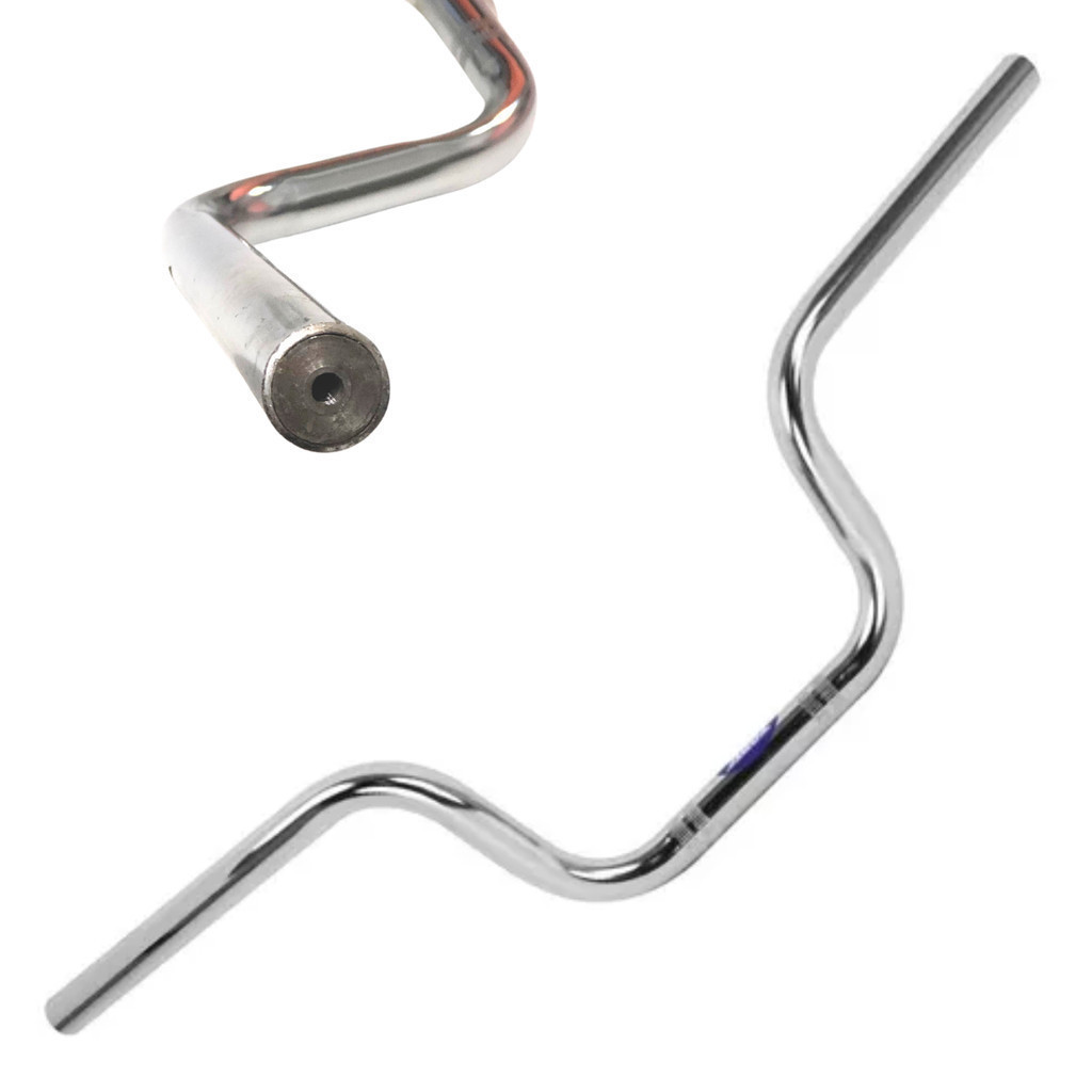 Guidão Ybr 125 2001 ate 2015 Factor Yamaha Com Furos Para O Peso Rosca Pesinho Moto Otima Qualidade