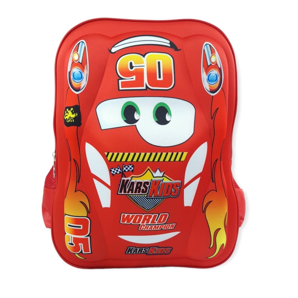 Mochila Bolsa Infantil Masculina Carros 3d Alto Relevo em Oferta na Shopee