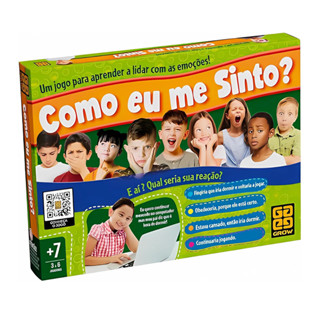 Jogo De Tabuleiro Como Eu Me Sinto? 4693 - Grow em Oferta na Shopee