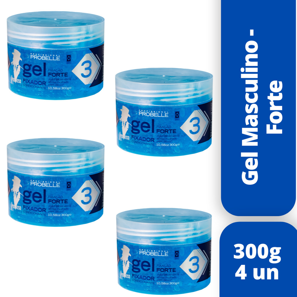 Kit 4 Gel Poderoso probelle - 300g