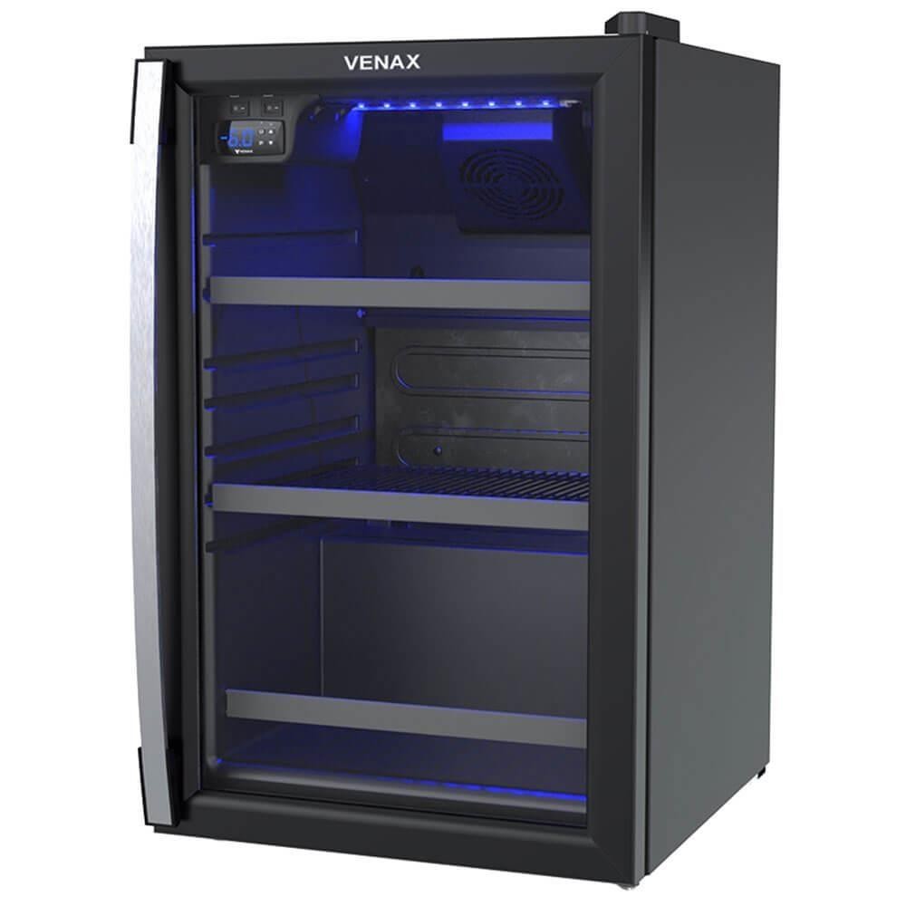 Cervejeira Venax 100L Visa Blue Light Preto Fosco 220V