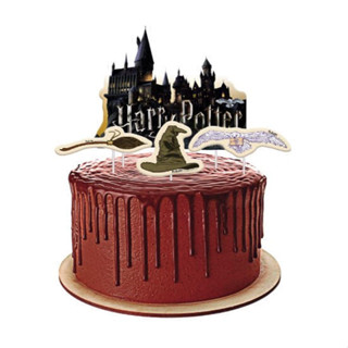 Topper De Bolo Harry Potter Castelo Abrakadabra - Festcolor
 em Oferta na Shopee