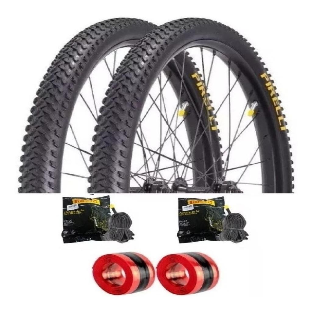 2 Pneu 29 Pirelli Scorpion 26x2.0 Mb2 + 2 Camara 2 Fitas Af
