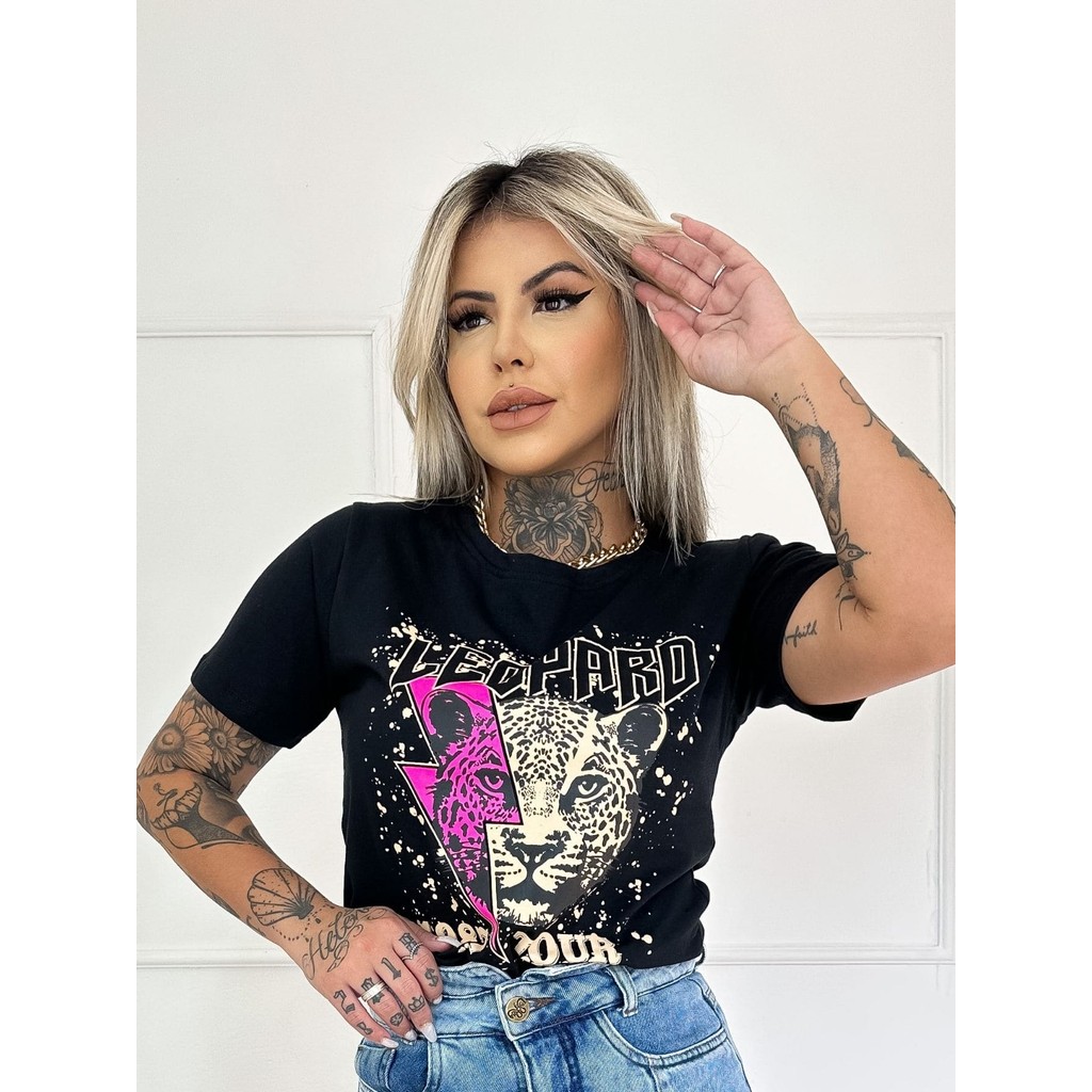 BLUSA FEMININA CAMISETA T-STHIRT VALENTINA
