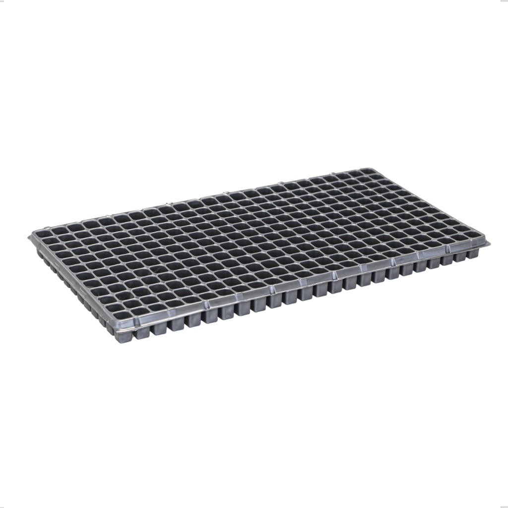 Kit 5 Bandejas Sementeira 288 Células Plantio Mudas Hortaliças Temperos Saladas Ornamentais