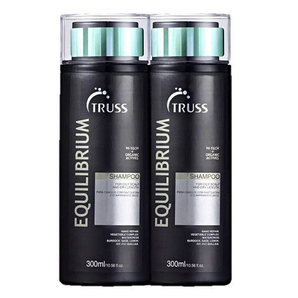 Truss Equilibrium Shampoo 300ml 2 Unidades em Oferta na Shopee