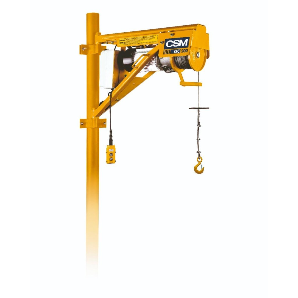 Guincho De Coluna 200 Kg 1,25Cv IV Pólos Trifásico CSM em Oferta na Shopee