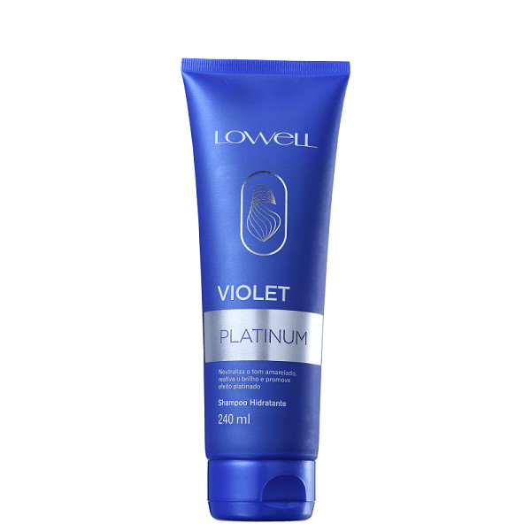 Lowell Violet Platinum Shampoo 240ml em Oferta na Shopee