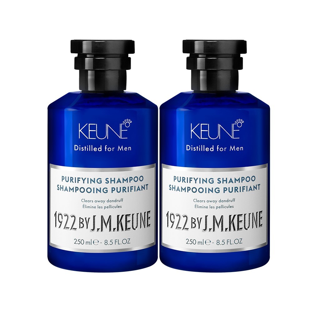 Kit Keune 1922 By J.M. Purifying  Shampoo Anticaspa 250ml (2 unidades) em Oferta na Shopee