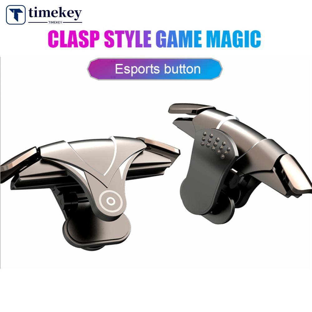 TIMEKEY G12 Jogo De Gatilho Para Jogos De Celular PUBG Joysticks Gamepad ABS Botão Chave De Mira L1 R1 Controlador Q2Z1 em Oferta na Shopee