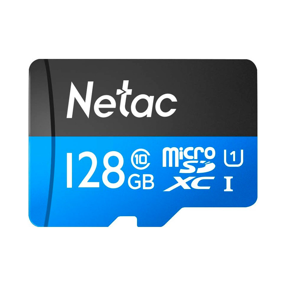 Cartão de Memória microSDXC P500 Standard 128GB Netac - NT02P500STN-128G-S